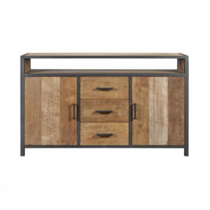 Living room rent furniture expats The Netherlands - industrial dressoir