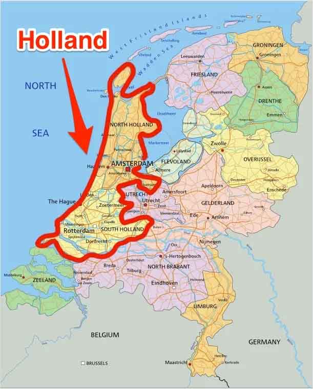 Holland oder die Niederlande - Was ist der Deal